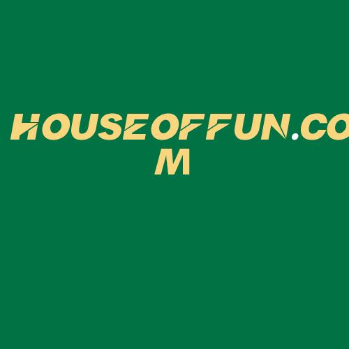 Logo da HOUSEOFFUN